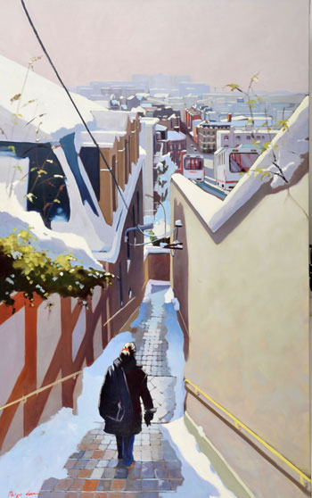 CLIQUER POUR AGRANDIR Escalier-du-funiculaire-sou