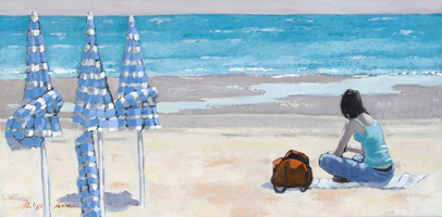 CLIQUER POUR AGRANDIR 60 x 20 Les parasos bleus