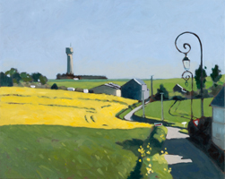 CLIQUER POUR AGRANDIR Champs de colza vers Etretat